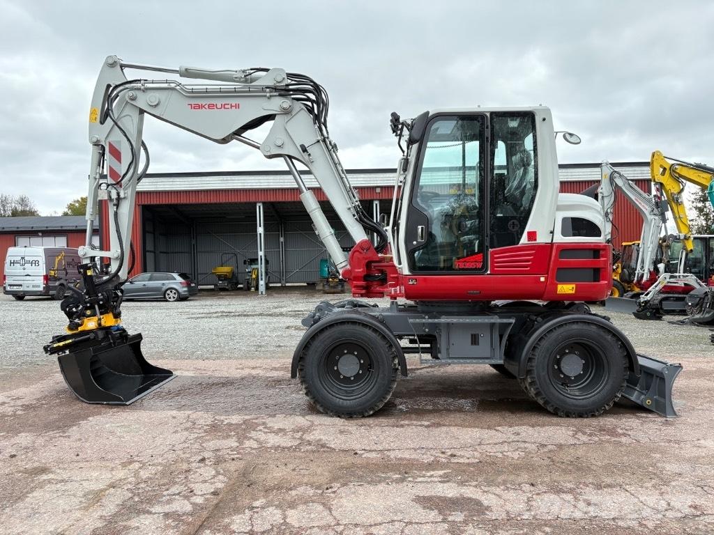 Takeuchi TB395W Lastik tekerli ekskavatörler