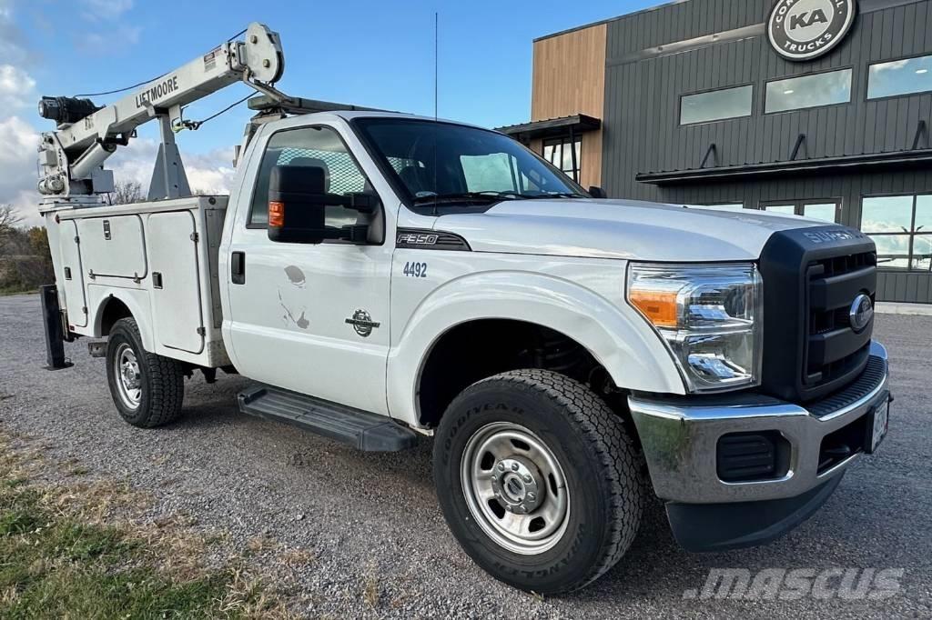 Ford F 350 XL SD Paletli vinçler