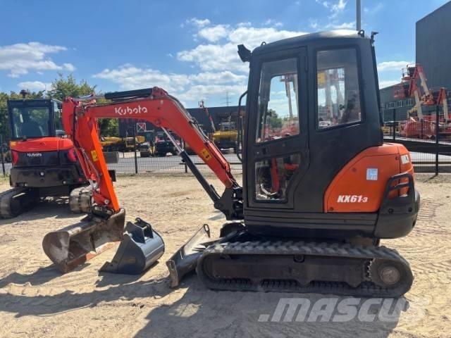 Kubota KX 61-3 Mini ekskavatörler, 7 tona dek