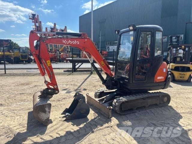 Kubota KX 61-3 Mini ekskavatörler, 7 tona dek