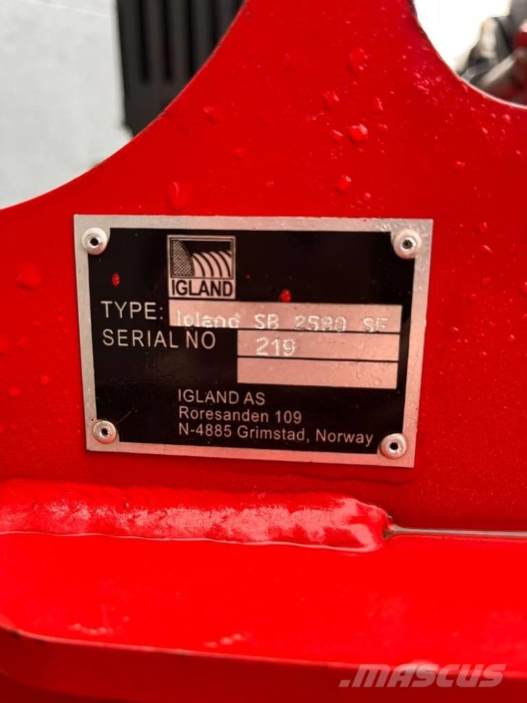 Igland SB 2580 Kar püskürtücüler