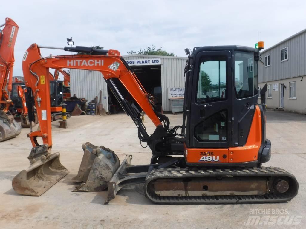 Hitachi ZX 48 U-6 Mini ekskavatörler, 7 tona dek
