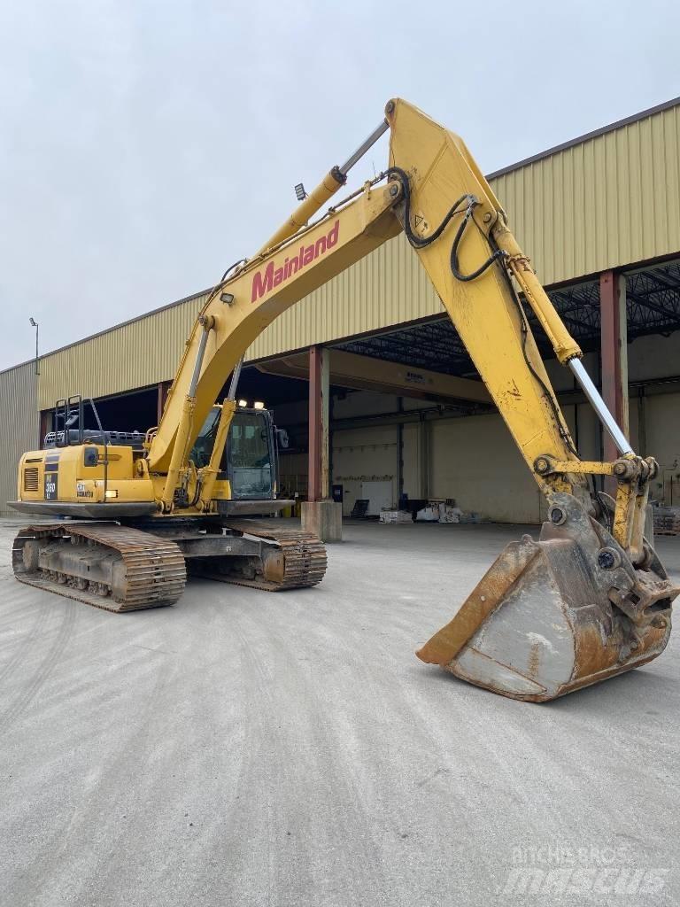 Komatsu PC 360 LC-10 Paletli ekskavatörler