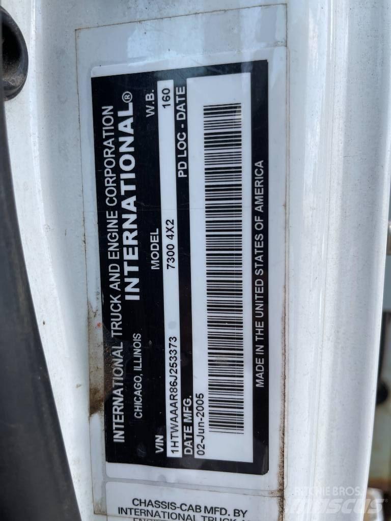 International 7300 Damperli kamyonlar