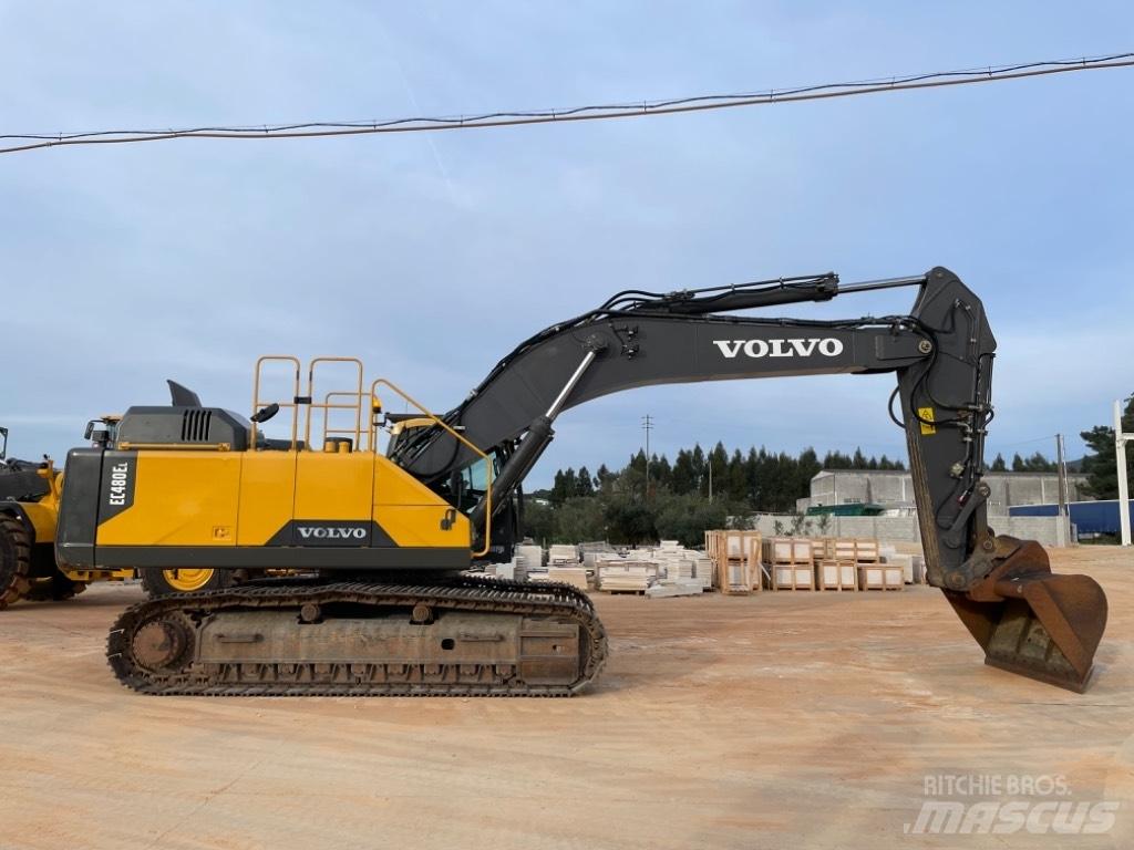 Volvo EC 480 E L Paletli ekskavatörler