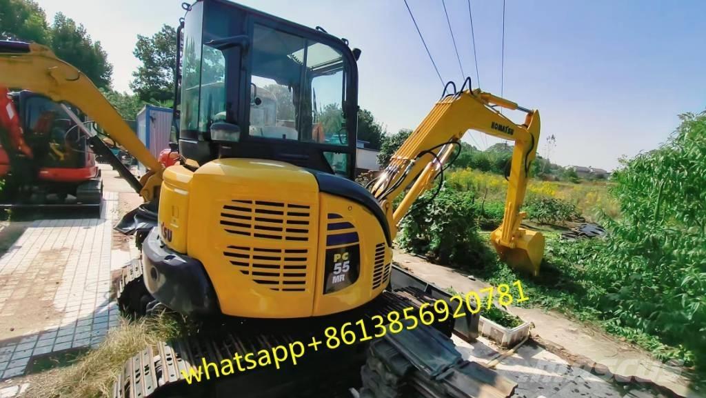 Komatsu PC 55 MR Mini ekskavatörler, 7 tona dek