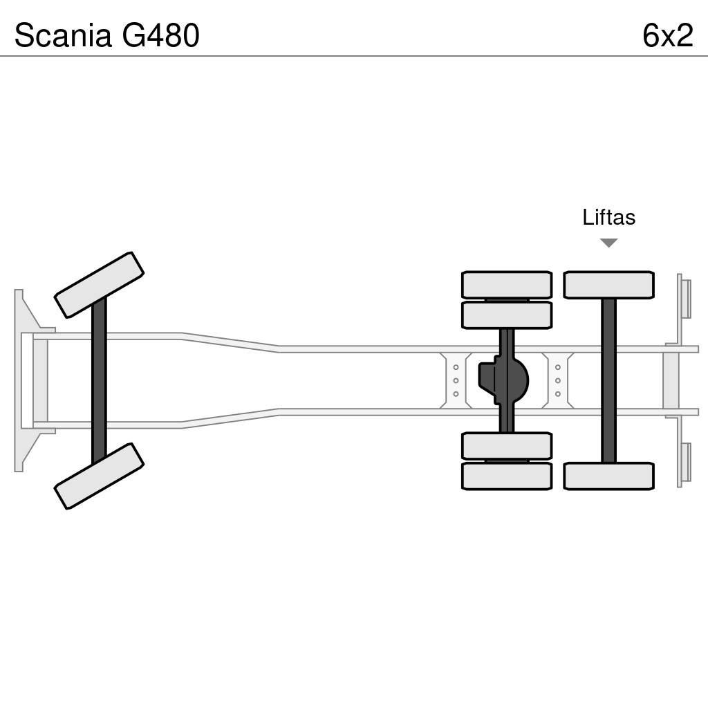 Scania G480 Kapali kasa kamyonlar