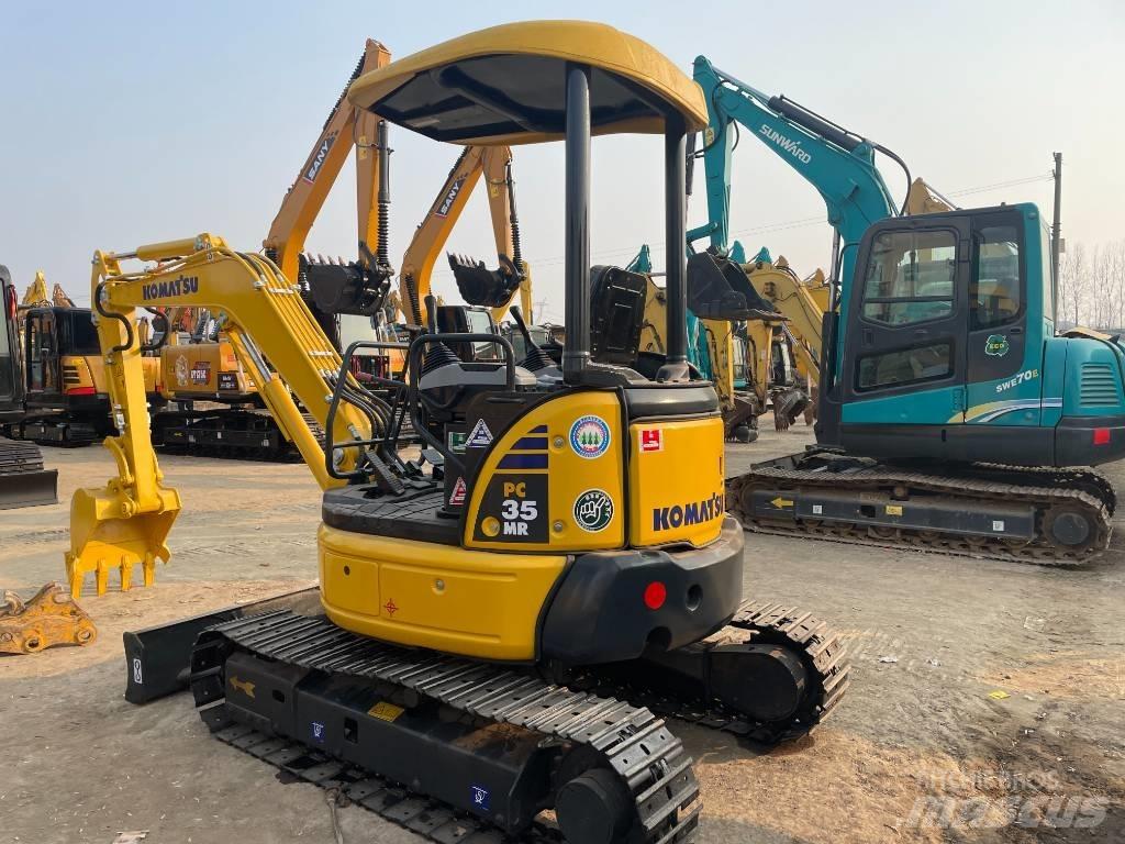 Komatsu PC 35 Mini ekskavatörler, 7 tona dek