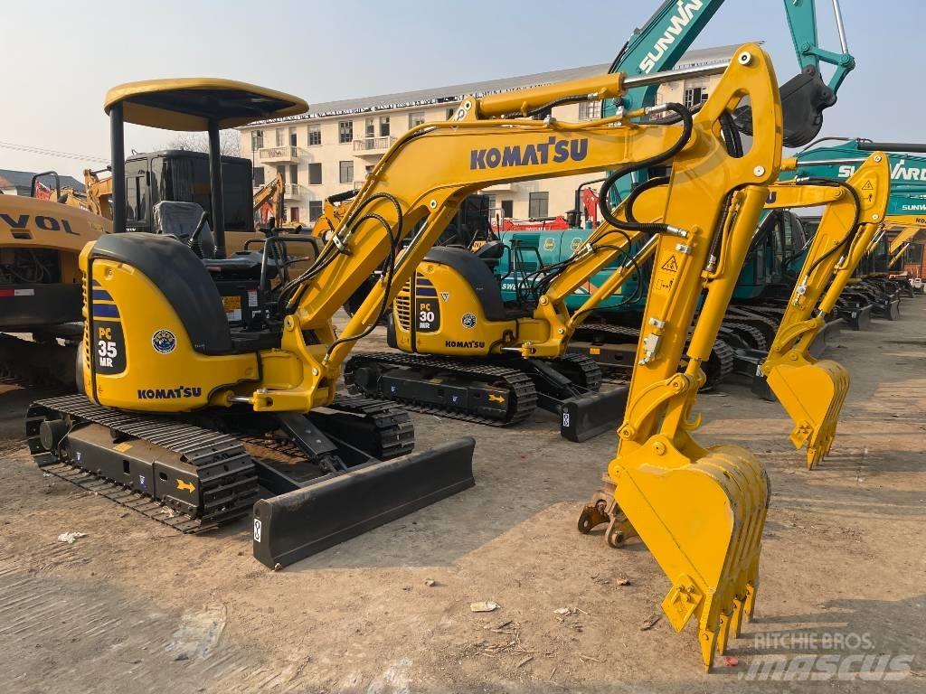 Komatsu PC 35 Mini ekskavatörler, 7 tona dek
