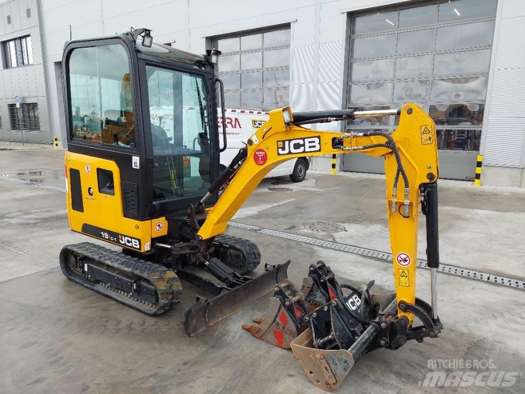 JCB 19 C-1 Mini ekskavatörler, 7 tona dek