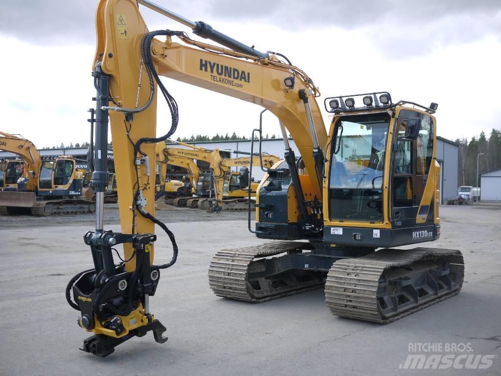 Hyundai HX 130 LCR Paletli ekskavatörler