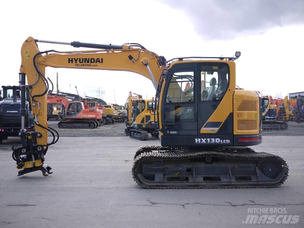 Hyundai HX 130 LCR Paletli ekskavatörler