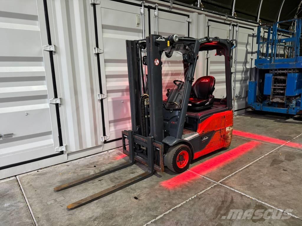 Linde E 16 C-02 Elektrikli forkliftler