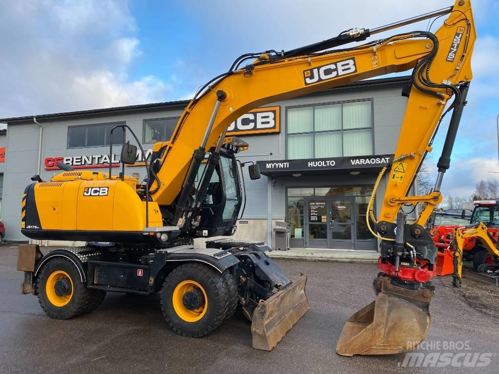 JCB JS 175 W T4i Lastik tekerli ekskavatörler