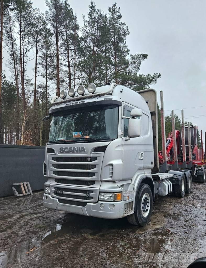 Scania R 730 Tomruk kamyonlari