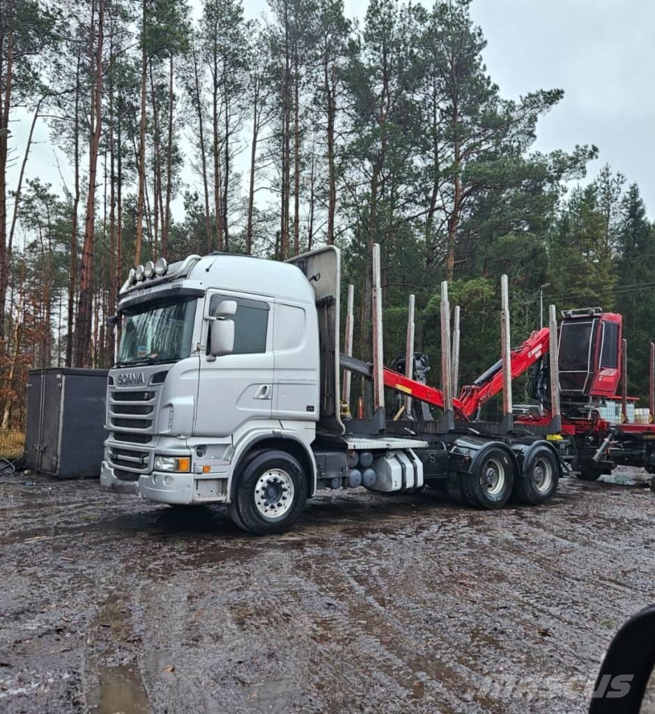 Scania R 730 Tomruk kamyonlari