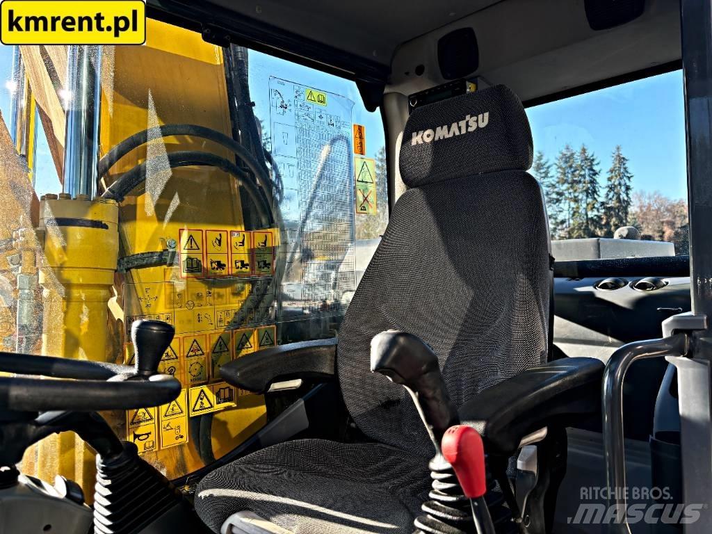 Komatsu PW 148 Lastik tekerli ekskavatörler