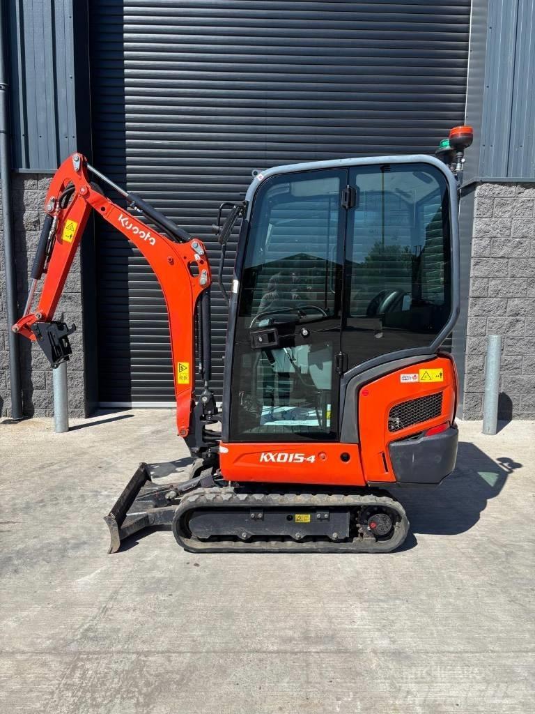 Kubota KX 015-4 Mini ekskavatörler, 7 tona dek