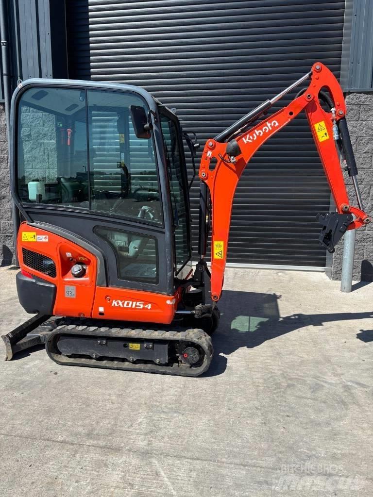 Kubota KX 015-4 Mini ekskavatörler, 7 tona dek