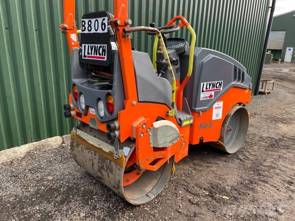 Hamm HD 8 VV Çift tamburlu silindirler