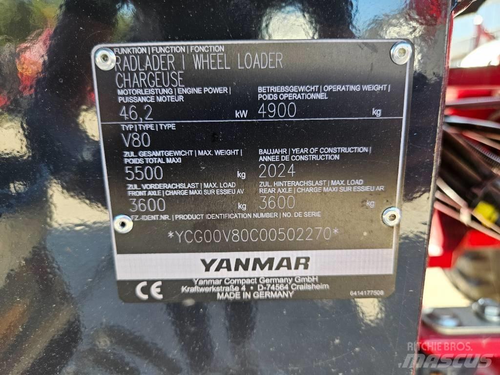 Yanmar V 80 Kazici yükleyiciler