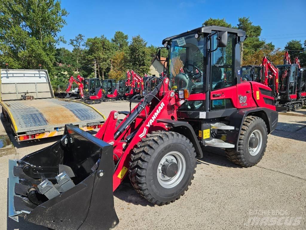 Yanmar V 80 Kazici yükleyiciler