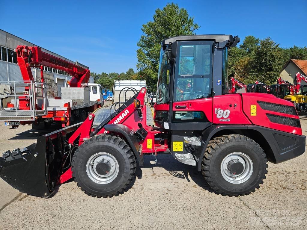 Yanmar V 80 Kazici yükleyiciler