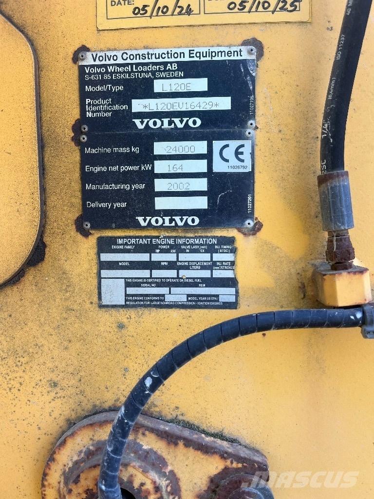 Volvo L 120 E Tekerlekli yükleyiciler