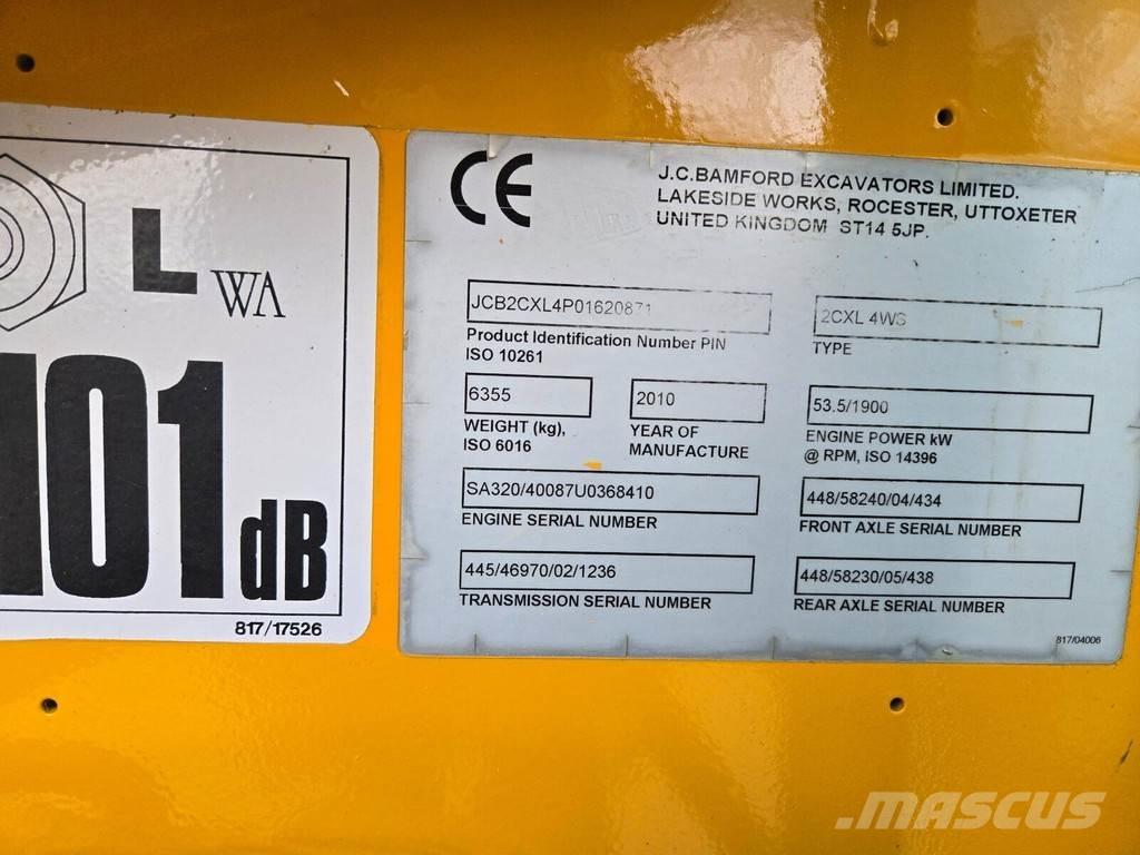 JCB 2CX Tekerlekli yükleyiciler