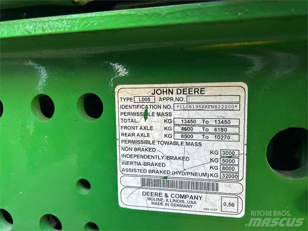 John Deere 6195R Traktörler