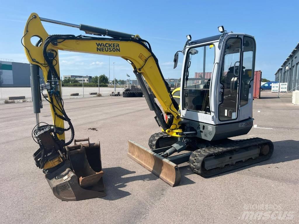 Wacker Neuson EZ 38 Mini ekskavatörler, 7 tona dek