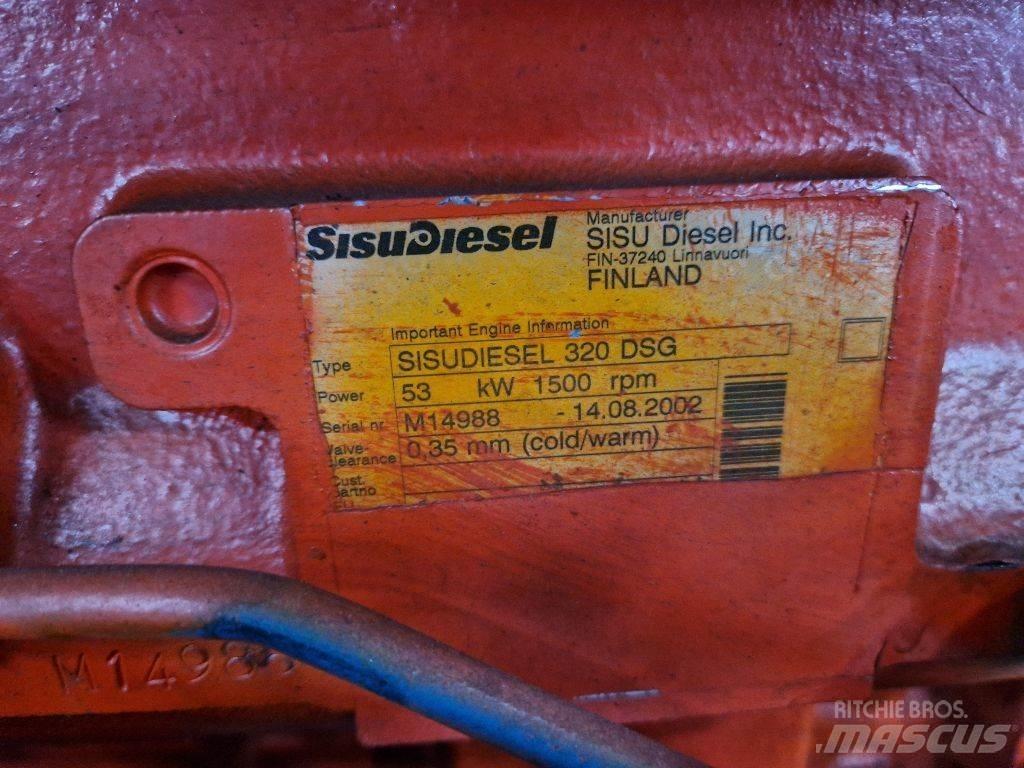  SISUDIESEL 320 DSG Dizel Jeneratörler