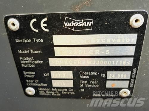 Doosan DX235LCR-5 Paletli ekskavatörler