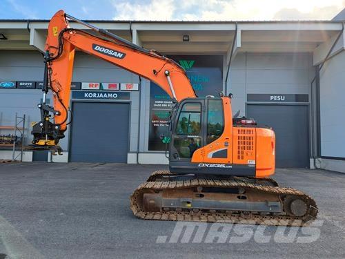 Doosan DX235LCR-5 Paletli ekskavatörler
