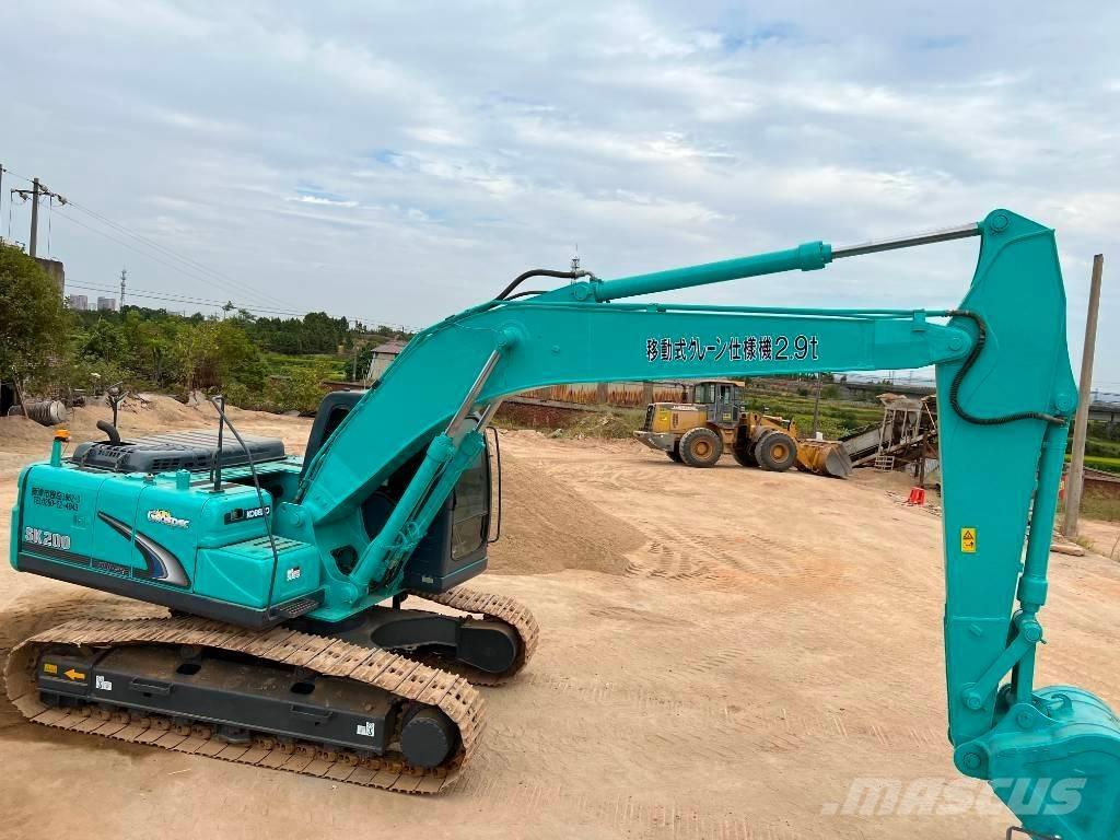 Kobelco SK 200-8 Paletli ekskavatörler