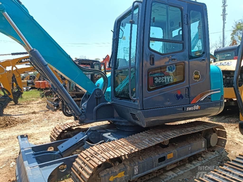 Sunward SWE80E Mini ekskavatörler, 7 tona dek