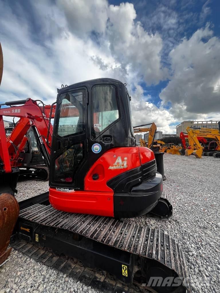 Kubota KX 161 Mini ekskavatörler, 7 tona dek