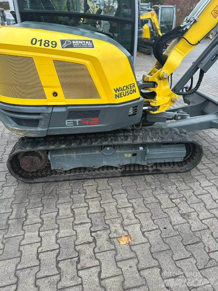 Wacker Neuson ET42 Paletli ekskavatörler
