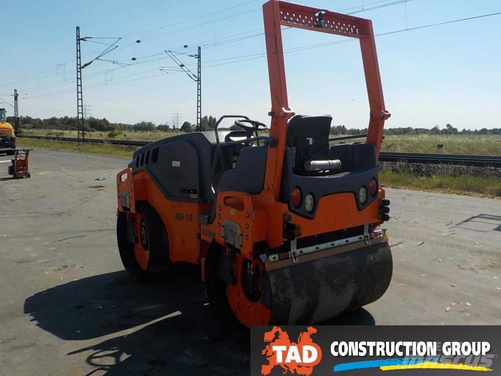 Hamm HD 14 Çift tamburlu silindirler
