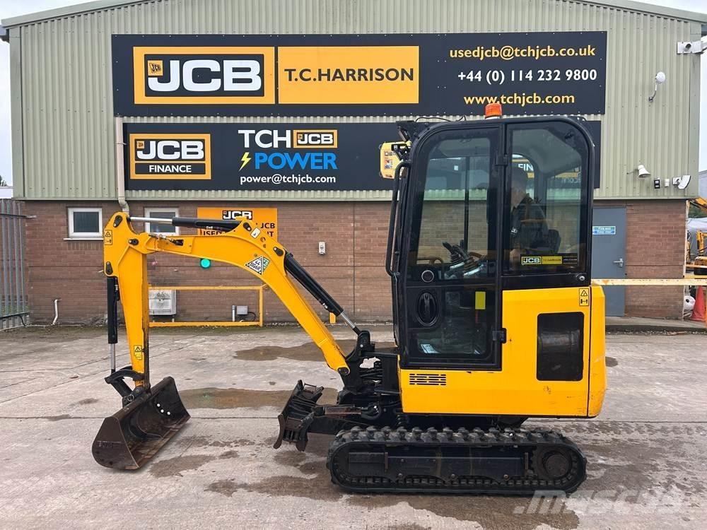 JCB 16C-1 Mini ekskavatörler, 7 tona dek