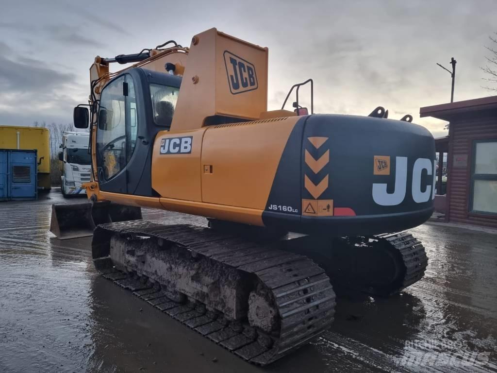 JCB JS 160 LC Paletli ekskavatörler