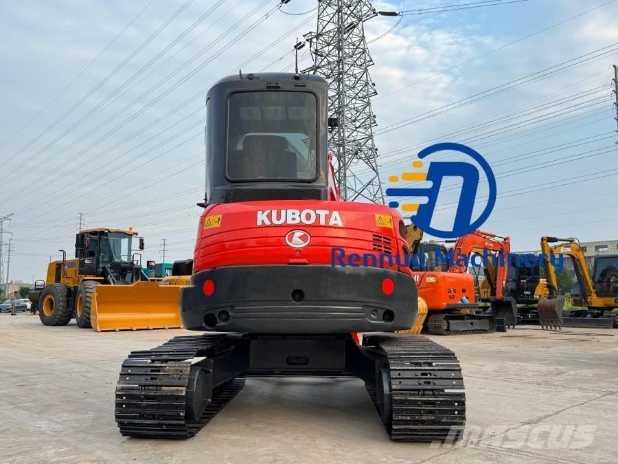 Kubota U 55 Mini ekskavatörler, 7 tona dek
