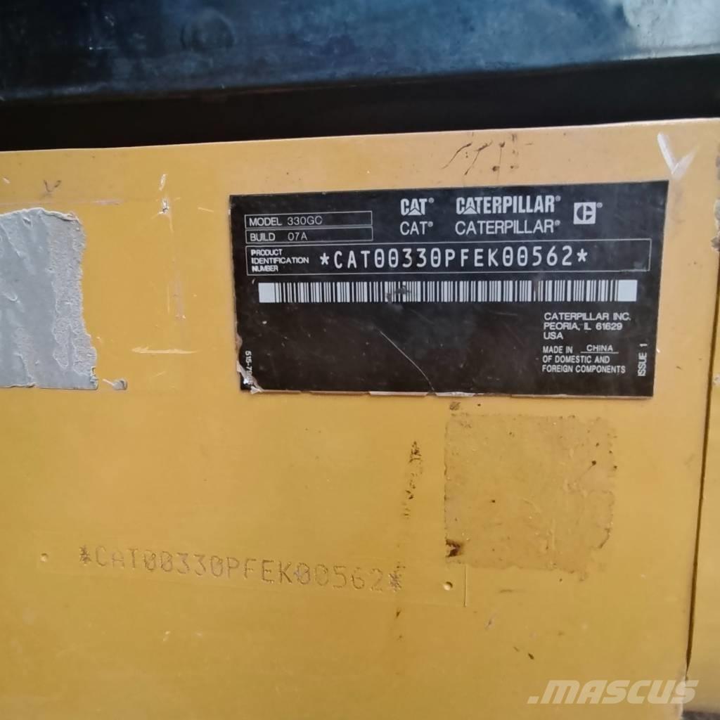 CAT 330GC Paletli ekskavatörler