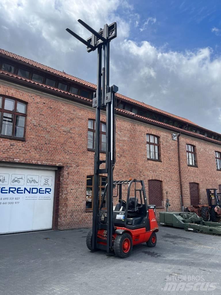 Linde E 35 P Elektrikli forkliftler