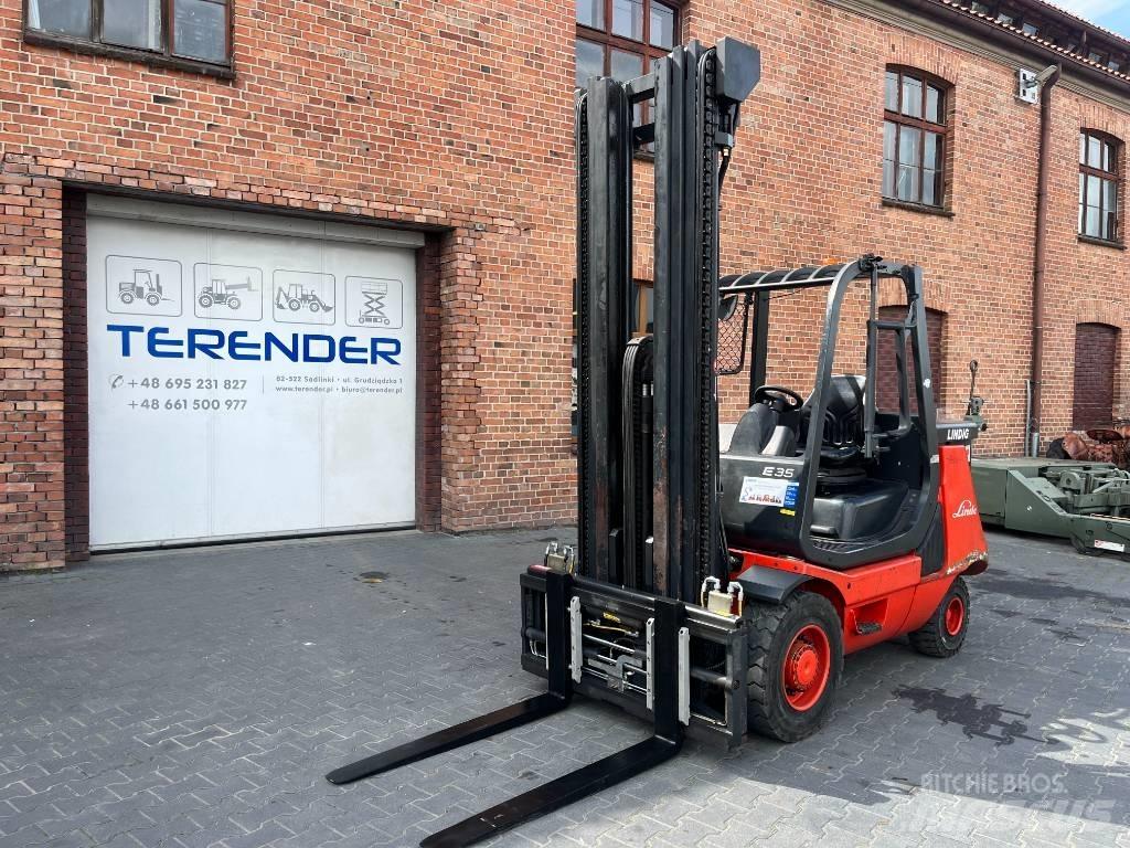 Linde E 35 P Elektrikli forkliftler