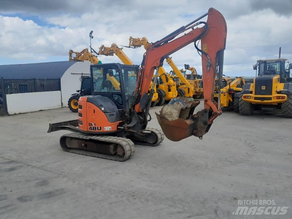 Hitachi ZX 40 Mini ekskavatörler, 7 tona dek