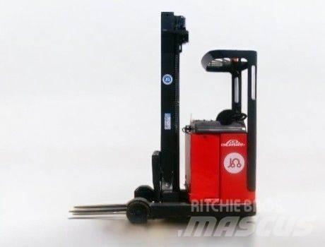Linde R14 Reach truck - depo içi istif araçları