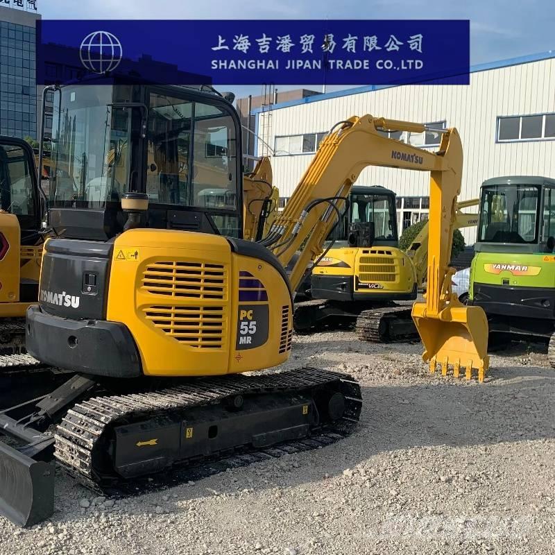 Komatsu PC 55 MR Mini ekskavatörler, 7 tona dek