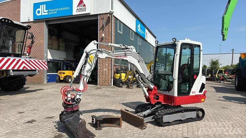 Takeuchi TB225 Mini ekskavatörler, 7 tona dek