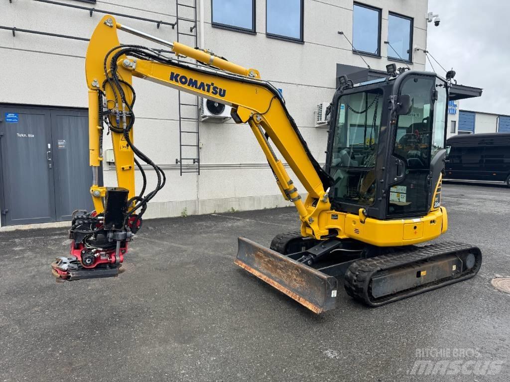 Komatsu PC 35 MR-5 Mini ekskavatörler, 7 tona dek